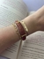 Pulseira em Fio de Seda e Corrente bolinhas - liv.