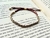 Pulseira Fio de Seda e Canutilhos - comprar online