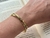 Pulseira em Canutilhos e fecho imã