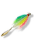 Jig Bolinha Cromado com Colher - Jigdozoio