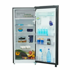 Refrigerador Midea de una Puerta, 7 Pies, Semiautomático y en Color Negro MRD190CCDLSW - comprar en línea