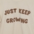 REMERA JUST KEEP GROWING - comprar online