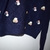 CARDIGAN POMPONES AZUL - LANDON