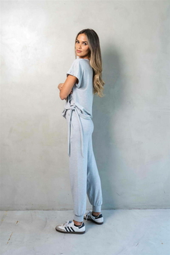 Pantalon Pierina Gris - comprar online