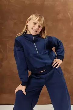 Buzo Sofía Azul - comprar online