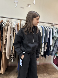 Buzo Sofía Negro - tienda online
