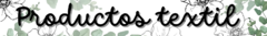 Banner de la categoría Productos para Arte Textil