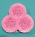 Molde 3 rosas