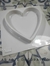 Molde termoformado bandeja corazón grande 17 cm