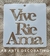 Stencil 10x10 vive rie ama - comprar online