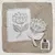 Sello Alto relieve OUR HOBBY flor con hojas grande 10cm x 16cm - comprar online
