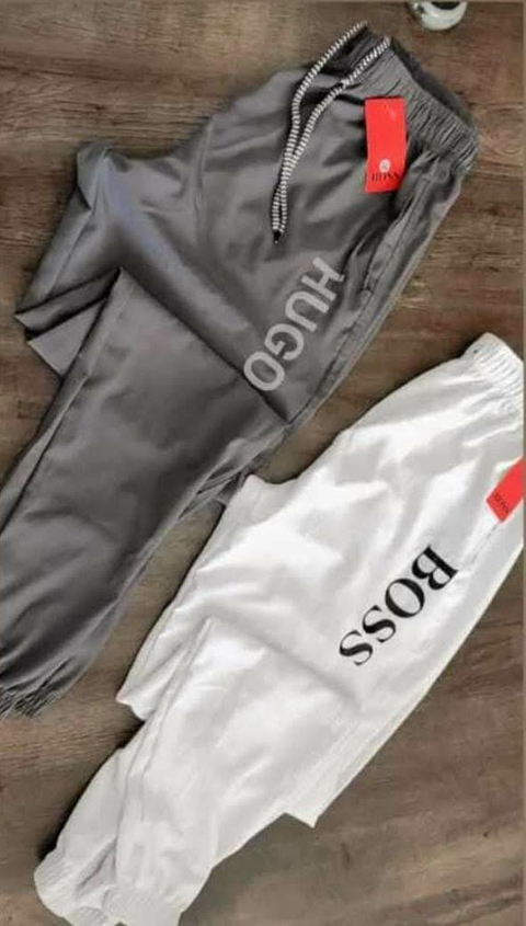 calça elastano hugo boss