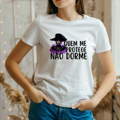 Camiseta PombaGira - Quem me protege - Umbanda Candomblé - Unissex