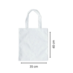 Imagem do Bolsa Ecobag - MEU SANTO É FORTE - Ecológica 100% Algodão Cru