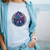 Camiseta Mão de Hamsá Mandala - Linha Zen