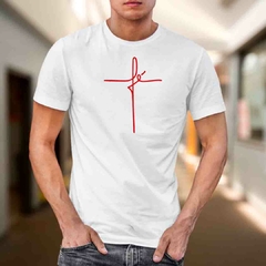 Camiseta Cristã Fé na internet