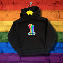 Blusa Moletom Canguru com Bolso e Capuz LGBT+ - Resistencia na internet