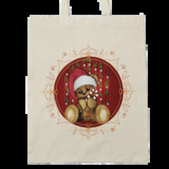 Bolsa Ecobag Feliz Natal Ursinho Carinhoso - comprar online