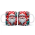 Caneca Porcelana de Natal 3- Presente Natalino - comprar online