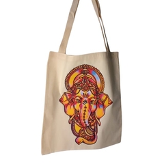 Bolsa Ecobag - CABEÇA DE GANESHA - Ecológica 100% Algodão Cru - comprar online