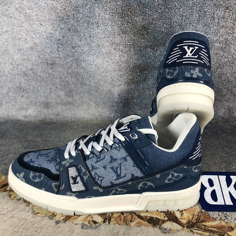 LV TRAINER DENIM MONOGRAM