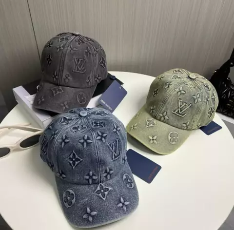 GORRA LV DENIM