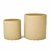 CACHEPOTS EM CIMENTO AMARELO P