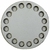 bases madera circular - Greta Hilados