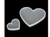 MOLDE BANDEJA DE CORAZON X 2