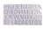 MOLDE ABC GRANDE INVERTIDO - comprar online