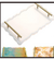 BANDEJA RECTANGULAR CON BORDE FINO