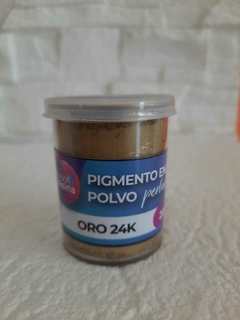 PIGMENTO EN POLVO PERLADO ORO 20gr