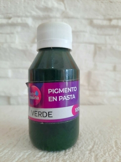 PIGMENTO EN PASTA 100g VERDE