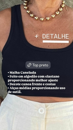 Top de Algodão Canelado – Conforto, Versatilidade e Caimento Perfeito