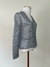 NOVO Casaco Tricô Azul Bebê Talita Kume - comprar online