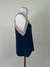 NOVA Blusa Animale Bicolor Lilás e Azul Marinho - Bazar Friends And Family