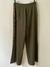 NOVA Calça Pantalona Verde e Bege Miss Dorothy