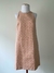 Vestido Jacquard Rosa Zara