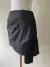 NOVA Saia Drapeada Preta