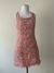 NOVO Vestido Tweed Rosa