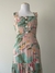 Vestido Longo Floral Rosa Claro Talita Kume na internet