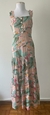 Vestido Longo Floral Rosa Claro Talita Kume