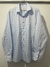 Camisa Dudalina Slim Xadrez Azul Claro