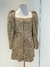 Vestido Paetê Dourado Zara
