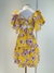Vestido Floral Amarelo Talita Kume - Bazar Friends And Family