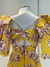 Vestido Floral Amarelo Talita Kume - loja online