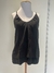Blusa Seda Preta Animale