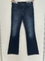 NOVA Calça Jeans Diesel Flare Azul Escuro