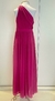 Vestido Festa Pink Um Ombro Só