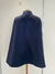 Casaco Poncho KWI Azul Marinho